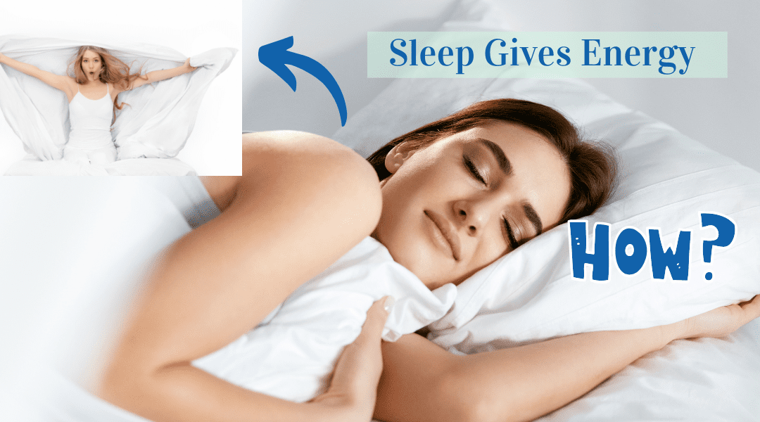 Sleep will help to get ready with energy next day